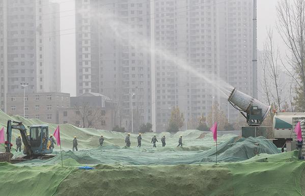郑开学校建设项目现场