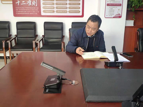 副校长朱合顺发言
