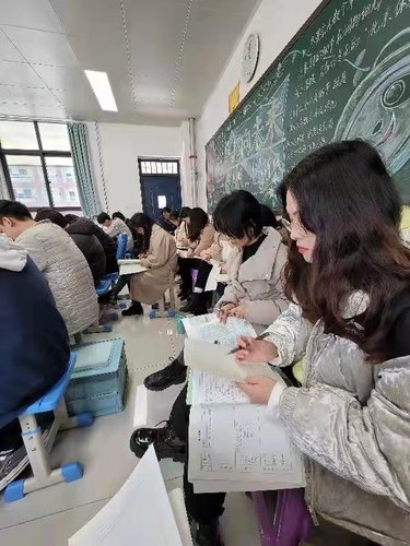 英语组听课
