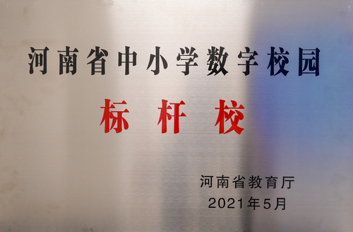 2021年河南省中小学数字校园标杆校